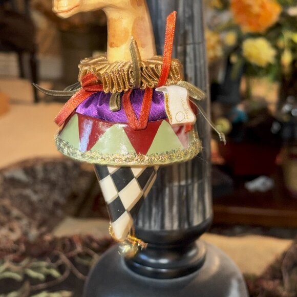 Katherine's Collection Wayne Kleski Giraffe Ornament - Picture 3 of 4